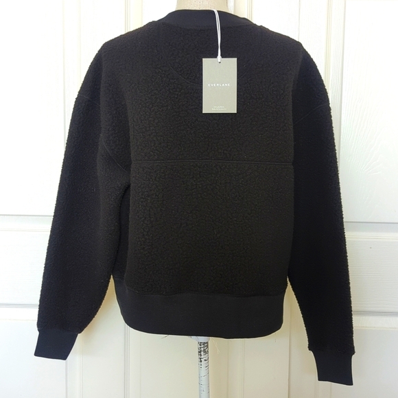 EVERLANE The ReNew Fleece Oversized Crewneck - Picture 7 of 8
